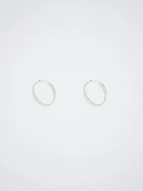 Basic Short Hoop-Earrings 166494 — image 3