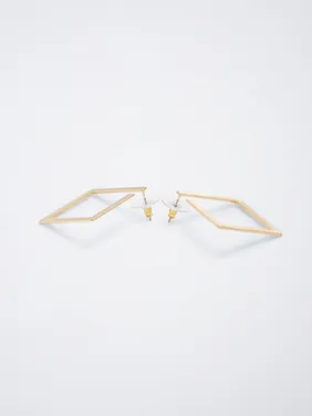 Medium Diamond-Shaped Earrings 160817 — image 9