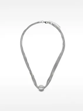 Short Silver Necklace 161000 — image 6