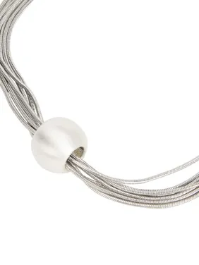 Short Silver Necklace 161000 — image 4