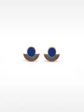 Fan Earrings With Shells 165823 — image 7