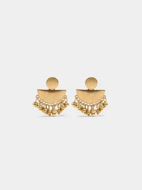 Fan Earrings With Beads 166660 — image 6