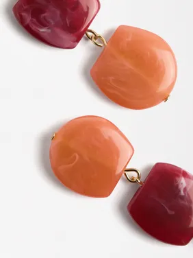 Long Earrings With Stone Effect 170732 — image 10