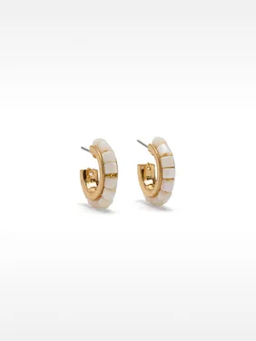 Hoop Earrings With Stone Beads 188665 — image 6