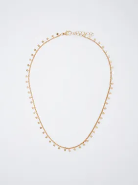 Golden Necklace With Stars 190280 — image 3