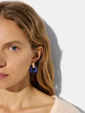 Earrings With Matte Effect 210295 — image 5
