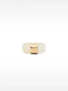 Resin Ring With Metal Detail 224307 — image 8