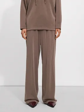 Loose-Fitting Trousers With Elastic Waistband 224864 — image 7