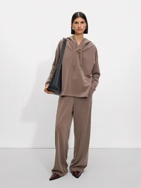 Loose-Fitting Trousers With Elastic Waistband 224864 — image 5