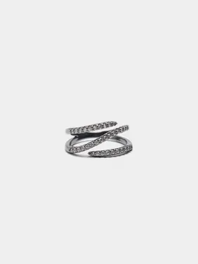 Triple Effect Ring With Zirconias 228457 — image 6
