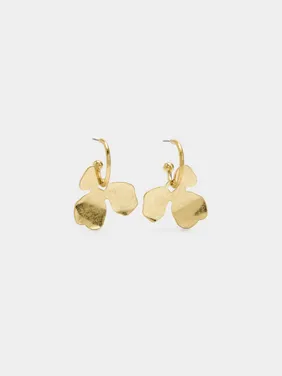 Hoop Earrings With Flower 228753 — image 12