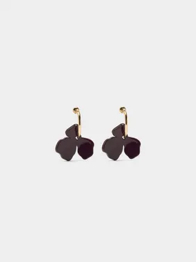 Hoop Earrings With Flower 228753 — image 14