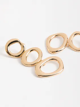 Long Earrings With Hoops 228765 — image 3
