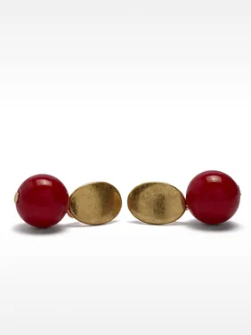 Short Earrings With Resin 232662 — image 3
