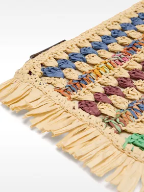 Handbag With Multicolor Straw Effect 233249 — image 7