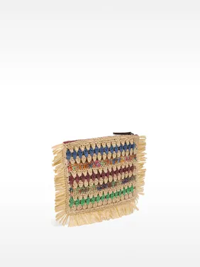 Handbag With Multicolor Straw Effect 233249 — image 6