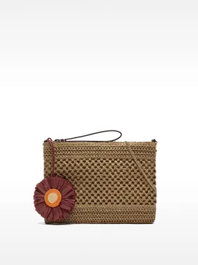 Straw-Effect Envelope Handbag 234760 — image 7