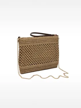 Straw-Effect Envelope Handbag 234760 — image 8