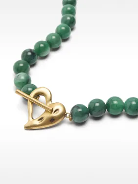Short Necklace With Beads Stone Effect 238720 — image 3