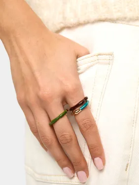 Set Of Resin Rings 239876 — image 4