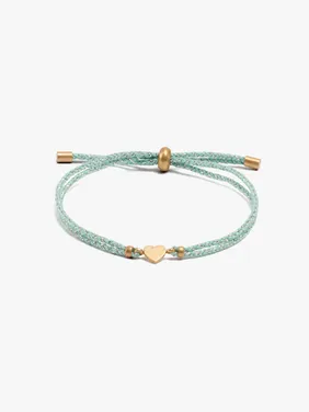 Adjustable Bracelet With Heart Charm 240851 — image 3