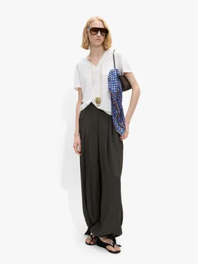 Basic T-Shirt With V-Neck 244286 — image 7