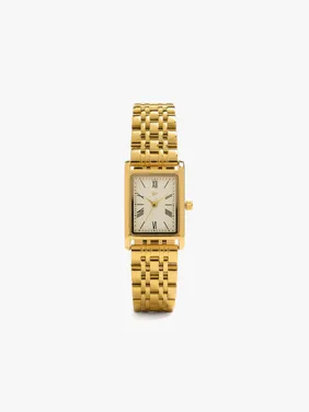 Rectangular Watch With Stainless Steel Bracelet 248706 — image 4