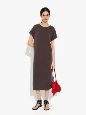Plain T-Shirt Dress 249507 — image 3