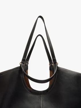 Shopper Bag With Topstitching L 249617 — image 5