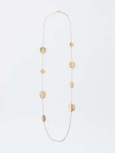 Long Silver Necklace 155746 — image 2