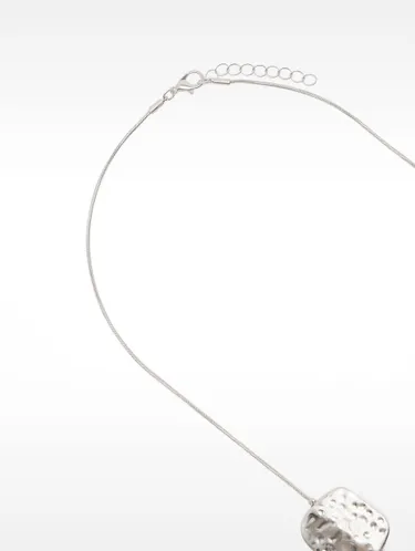 Long Silver Necklace 155746 — image 6