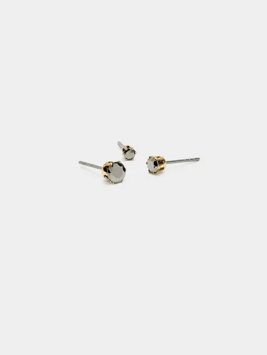 Set Of Short Shiny Earrings 160108 — image 1