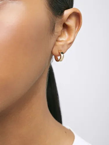 Basic Small Hoop Earrings 160206 — image 7