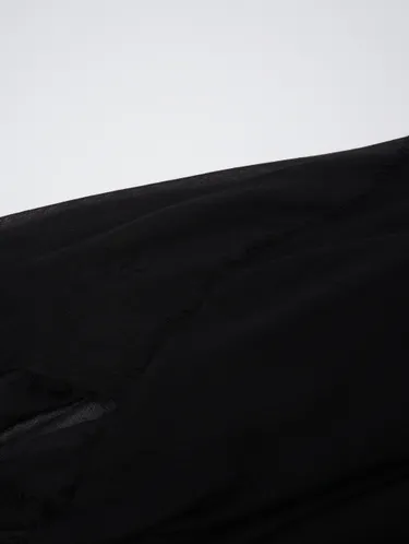 Plain Pashmina With Frayed Detailing 160330 — image 12