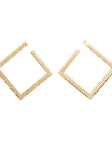 Medium Diamond-Shaped Earrings 160817 — image 3