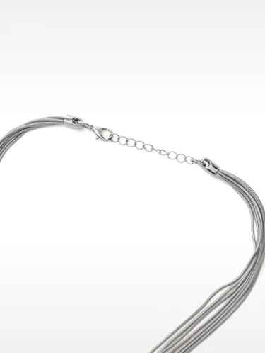 Short Silver Necklace 161000 — image 7