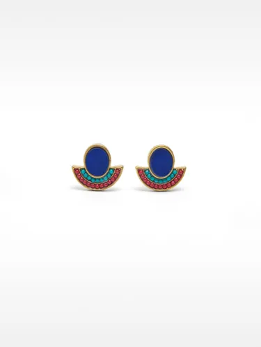 Fan Earrings With Shells 165823 — image 7