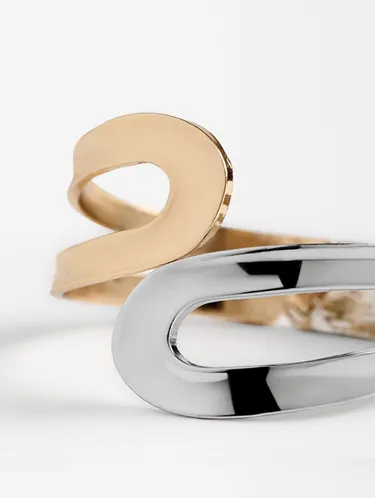 Rigid Golden Bracelet 170516 — image 1
