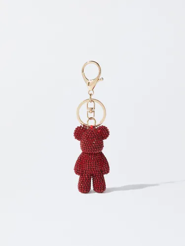 Keychain Charm Bear With Rhinestones 182252 — image 2