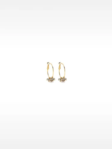 Gold Hoop Earrings 195997 — image 6