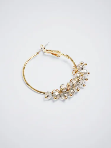 Gold Hoop Earrings 195997 — image 4