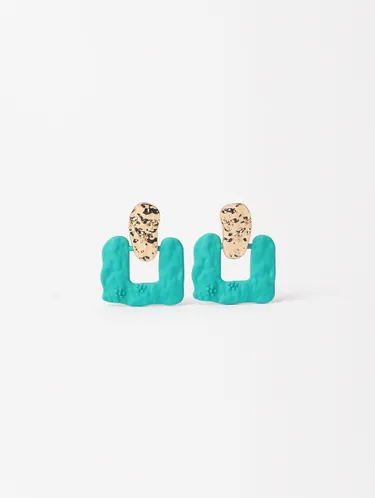 Earrings With Matte Effect 210295 — image 4