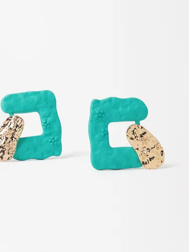 Earrings With Matte Effect 210295 — image 3