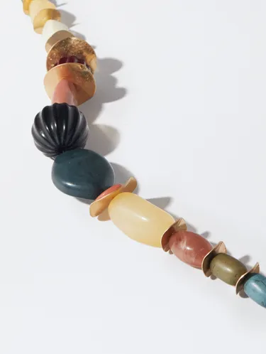 Multicoloured Necklace With Stone 212545 — image 4