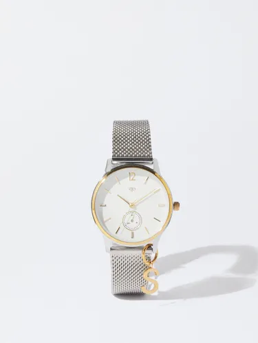 Watch With Stainless Steel Mesh Strap 212693 — image 1