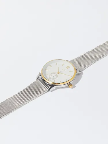 Watch With Stainless Steel Mesh Strap 212693 — image 3