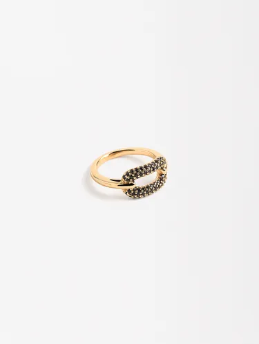 Ring With Multicolour Zirconias 215575 — image 3