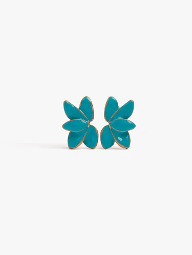 Earrings With Half-Flower 219762 — image 6