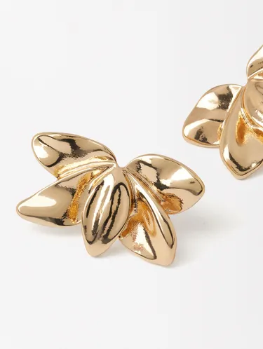 Earrings With Half-Flower 219762 — image 3