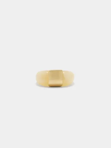 Resin Ring With Metal Detail 224307 — image 12